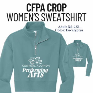 CFPA Crop Women's Sweatshirt - Eucalyptus